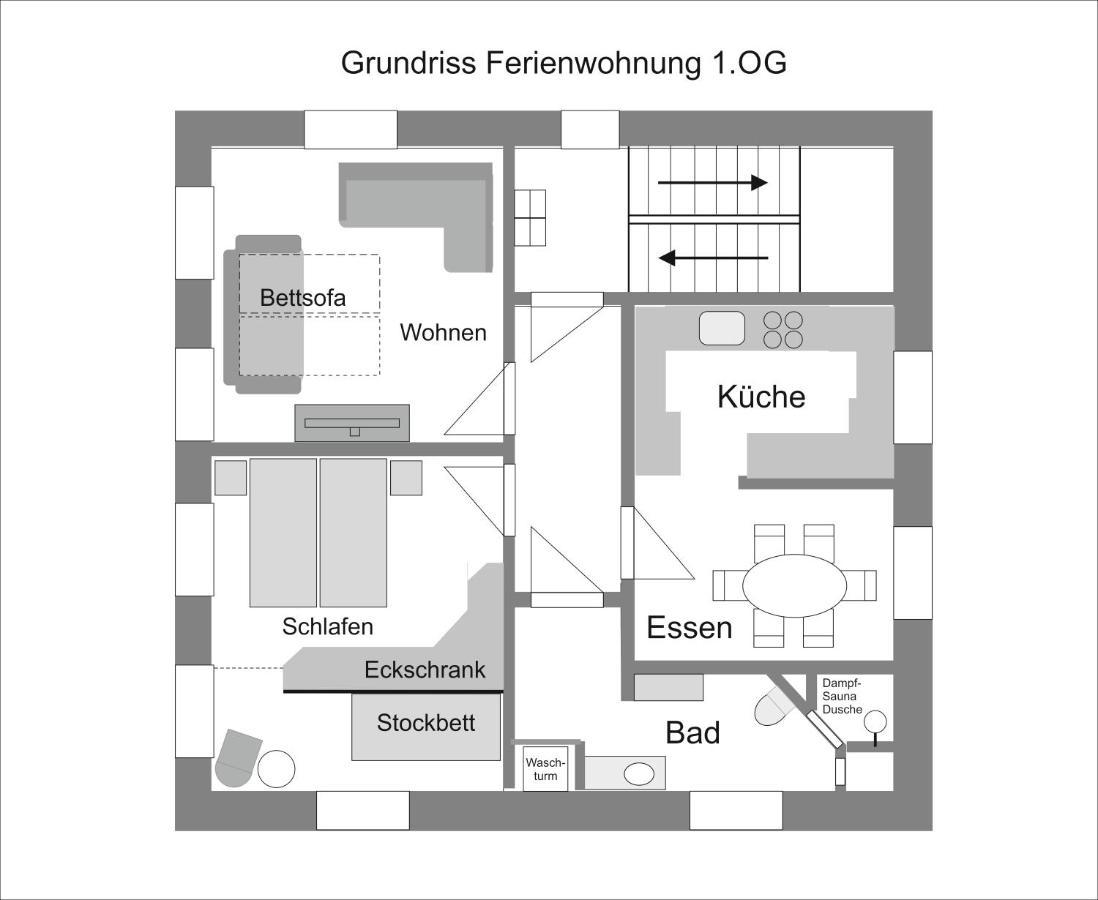 Ferienwohnungen Im Fuerstenland Gossau  Exteriér fotografie